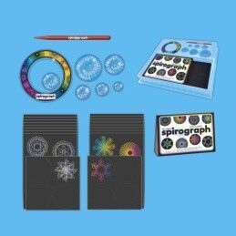 Silverlit|Conjunto de Desenho Spirograph Silverlit Preto