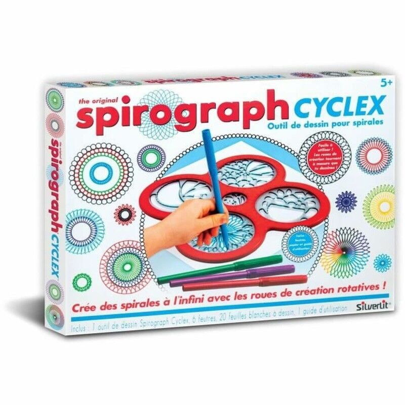 Silverlit|Conjunto de Desenho Spirograph Silverlit cyclex 1 Peça