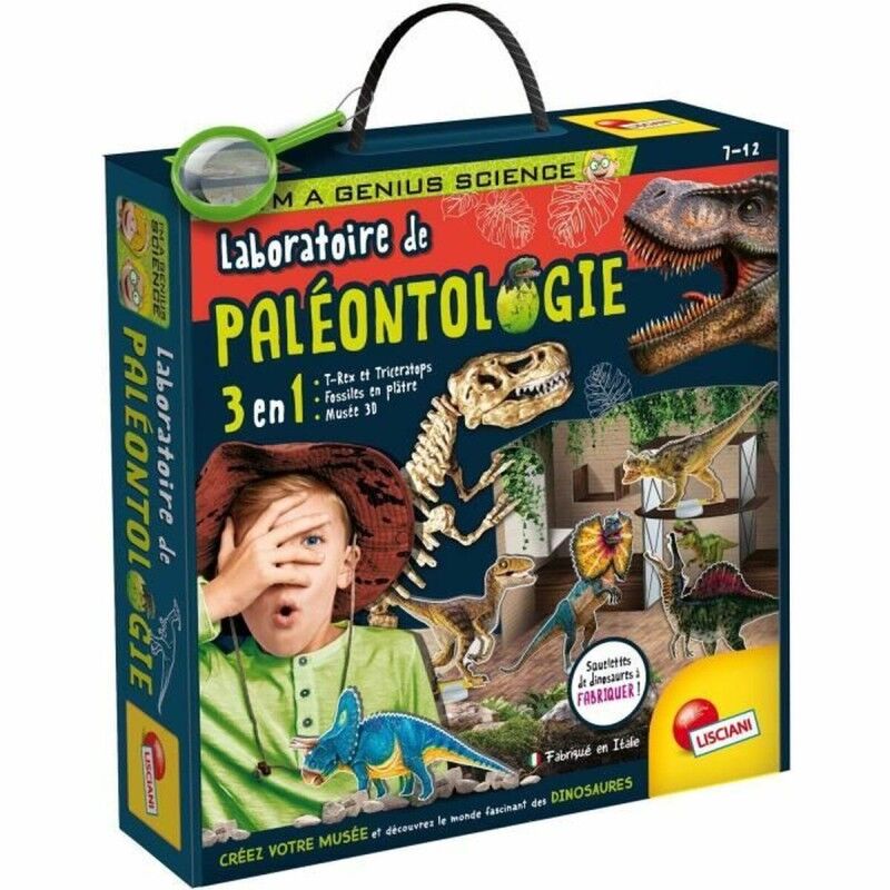 Lisciani Giochi|Jogo de Ciência Lisciani Giochi Laboratoire de Paléontologie 3 in 1 Lisciani Giochi|Jogo de Ciência Lisciani Giochi Laboratoire de Paléontologie 3 in 1