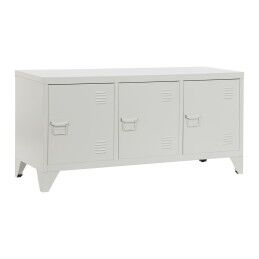 DKD Home Decor|Mesa de apoio DKD Home Decor 49 x 49 x 72 cm Cristal Preto Dourado Metal