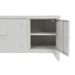 Home ESPRIT|Móvel de TV Home ESPRIT Branco Metal 120 x 40 x 58 cm