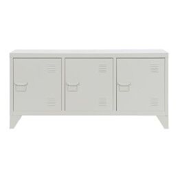 Home ESPRIT|Móvel de TV Home ESPRIT Branco Metal 120 x 40 x 58 cm