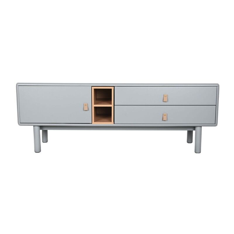 Home ESPRIT|Móvel de TV Home ESPRIT Azul Cinzento Polipropileno Madeira MDF 140 x 40 x 55 cm Home ESPRIT|Móvel de TV Home ESPRIT Azul Cinzento Polipropileno Madeira MDF 140 x 40 x 55 cm