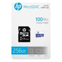 HP|Cartão de Memória Micro SD com Adaptador HP HFUD 256 GB