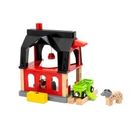 Ravensburger|Conjunto de brinquedos Ravensburger Animal barn Madeira