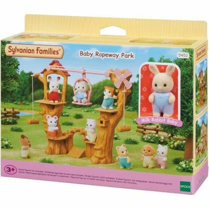 Sylvanian Families|Playset Sylvanian Families The Baby Zip Line 24 Peças
