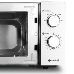 Grunkel|Microondas Grunkel Prateado 700 W 20 L