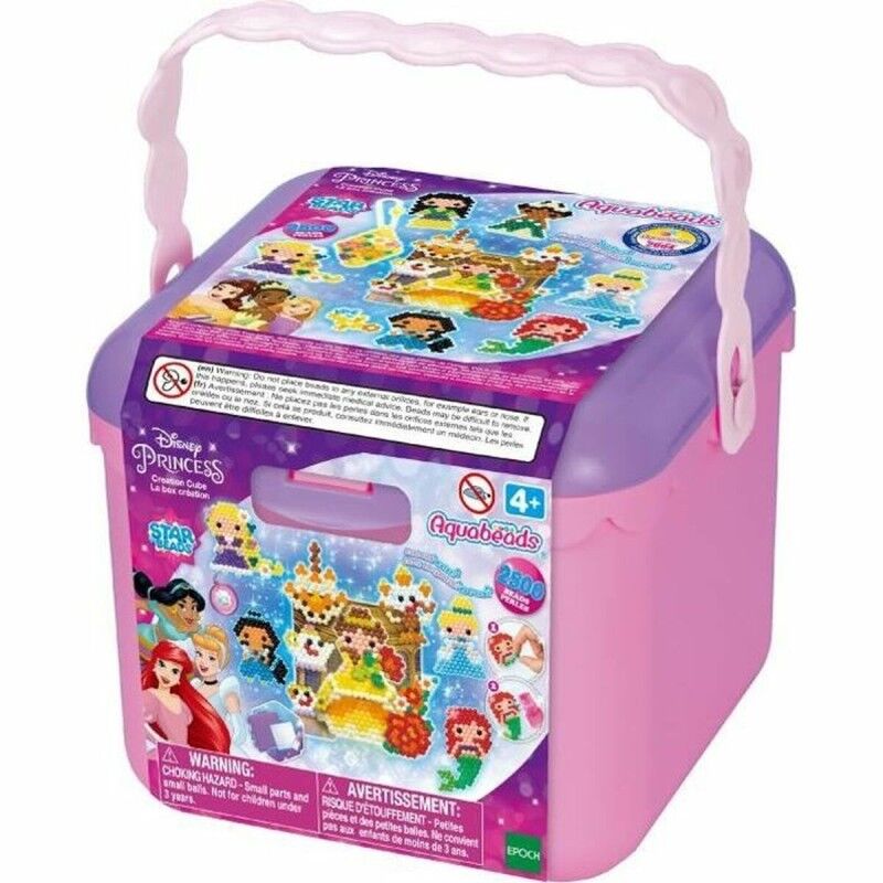 Aquabeads|Jogo de Trabalhos Manuais Aquabeads The Disney Princesses box PVC Plástico Aquabeads|Jogo de Trabalhos Manuais Aquabeads The Disney Princesses box PVC Plástico