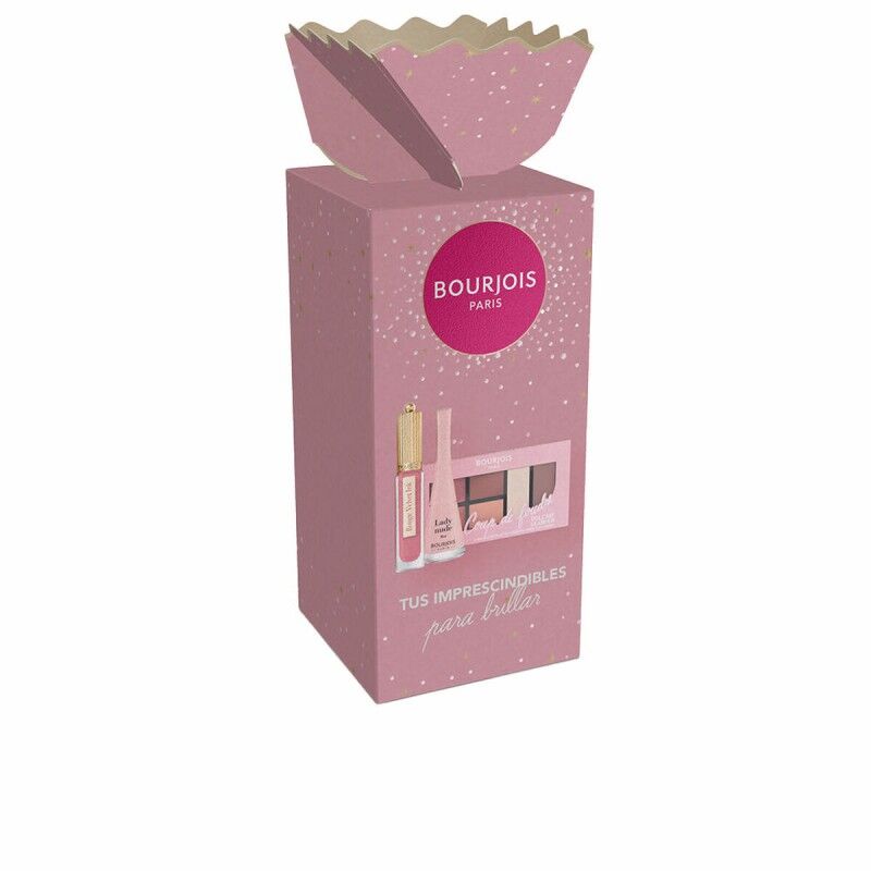 Bourjois|Conjunto de Maquilhagem Bourjois Cor de Rosa 3 Peças Bourjois|Conjunto de Maquilhagem Bourjois Cor de Rosa 3 Peças
