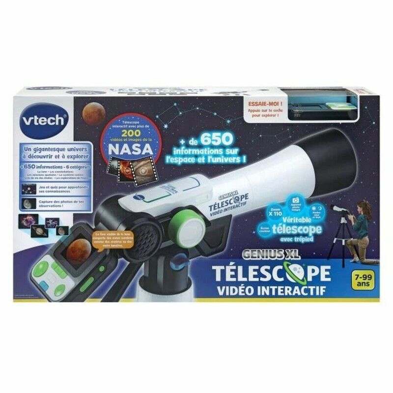 Vtech|Telescópio Infantil Vtech GENIUS XL Vtech|Telescópio Infantil Vtech GENIUS XL