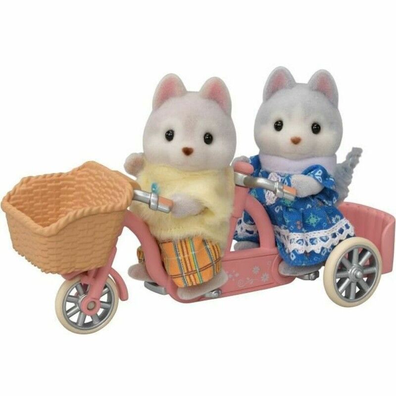 Sylvanian Families|Playset Sylvanian Families Husky siblings and their tandem Sylvanian Families|Playset Sylvanian Families Husky siblings and their tandem
