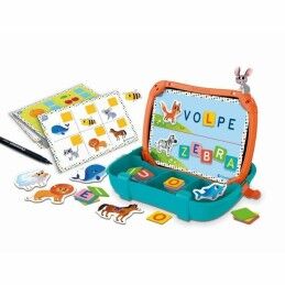 Clementoni|Jogo de Mesa Clementoni Magnetic Letters & Animals Case (FR)