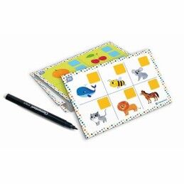 Clementoni|Jogo de Mesa Clementoni Magnetic Letters & Animals Case (FR)