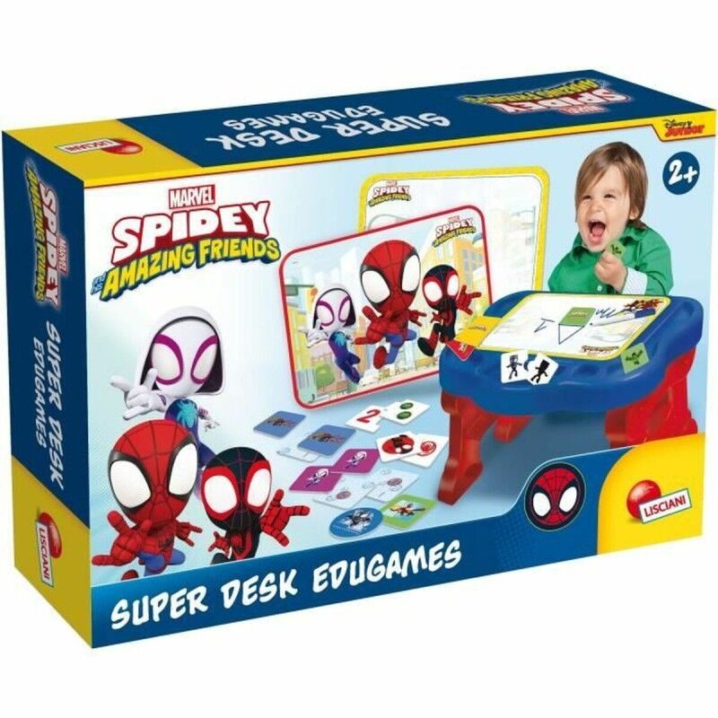 Lisciani Giochi|Jogo de Mesa Lisciani Giochi Spidey Super desk (Inglés, Alemán) Lisciani Giochi|Jogo de Mesa Lisciani Giochi Spidey Super desk (Inglés, Alemán)