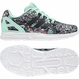 Sapatilhas de Desporto Infantis Adidas ZX Flux Água-marinha