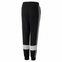 Calças de Treino Infantis Puma Essentials+ Colorblock Preto Meninos