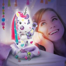 Unicórnio Luminoso Canal Toys Cosmic Unicorn Lamp to Decorate Collector's Editio Multicolor