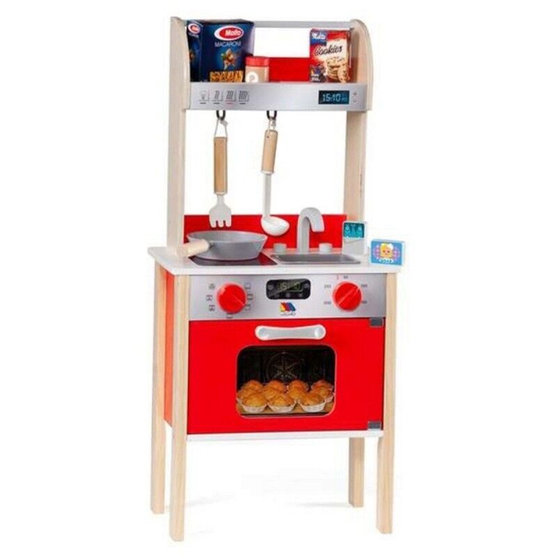 Moltó|Cozinha de Brincar Moltó 21293 Madeira Vermelho (10 pcs) Moltó|Cozinha de Brincar Moltó 21293 Madeira Vermelho (10 pcs)
