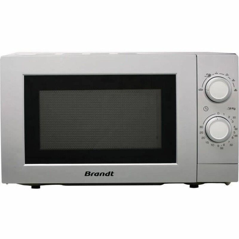 Brandt|Microondas Brandt 700 W 20 L Prateado 700 W 20 L Brandt|Microondas Brandt 700 W 20 L Prateado 700 W 20 L