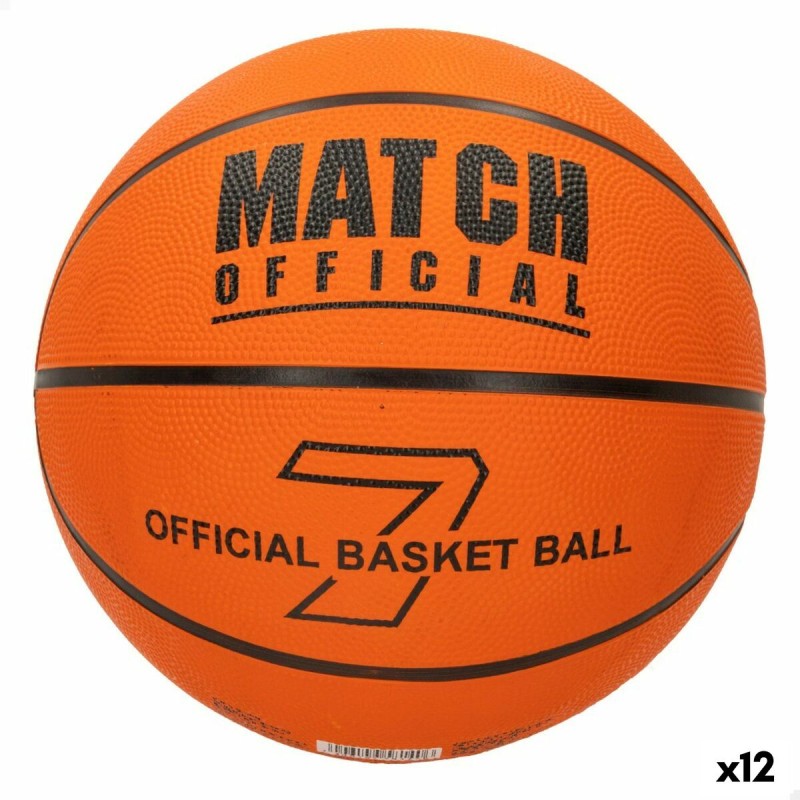 Bola de Basquetebol Match 7 Ø 24 cm (12 Unidades)