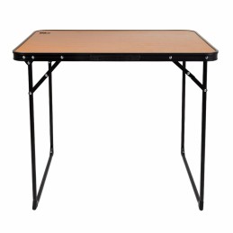 Mesa Dobrável Aktive Para campismo Bambu 80 x 67 x 60 cm