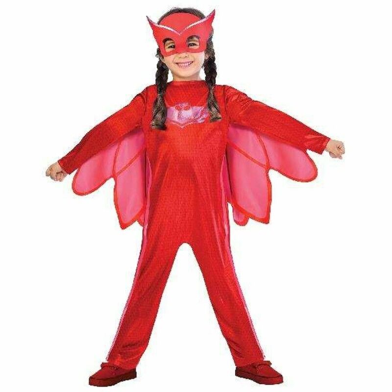 PJ Masks|Fantasia para Crianças PJ Masks Owlette 2 Peças PJ Masks|Fantasia para Crianças PJ Masks Owlette 2 Peças