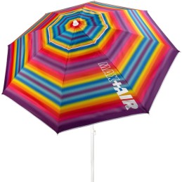 Parasol Aktive Multicolor Oxford Aço Tecido Oxford 200 x 200 x 200 cm (6 Unidades)