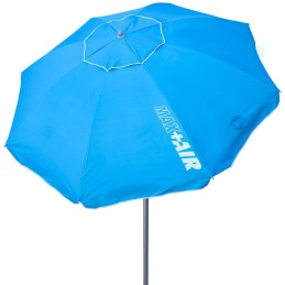 Parasol Aktive Azul Alumínio Aço 220 x 207,5 x 220 cm (6 Unidades)