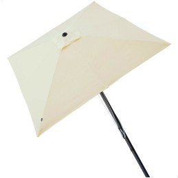 Parasol Aktive 300 x 271 x 300 cm Aço Alumínio Creme