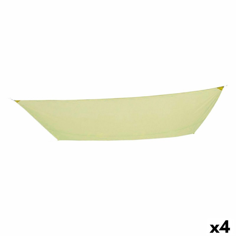 Toldos de vela Aktive Triangular Creme 300 x 400 cm (4 Unidades)