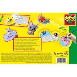 SES Creative|Jogo de Trabalhos Manuais SES Creative Plaster casting dogs and cats