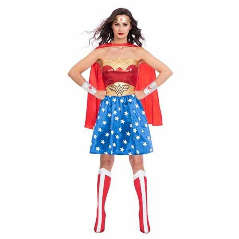 DC Comics|Fantasia para Adultos DC Comics Wonder Woman 5 Peças DC Comics|Fantasia para Adultos DC Comics Wonder Woman 5 Peças