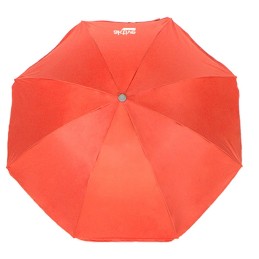 Parasol Aktive UV50 Ø 180 cm Coral Poliéster Alumínio 180 x 187 x 180 cm (12 Unidades)