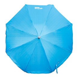 Parasol Aktive UV50 Ø 180 cm Azul Poliéster Alumínio 180 x 187,5 x 180 cm (12 Unidades)