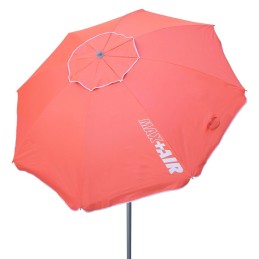 Parasol Aktive UV50 Ø 200 cm Coral Poliéster Alumínio 200 x 198 x 200 cm (6 Unidades)