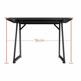 DRIFT|Secretária GAMING DRIFT DRDZ75 Preto Preto/Vermelho 100 x 60 cm