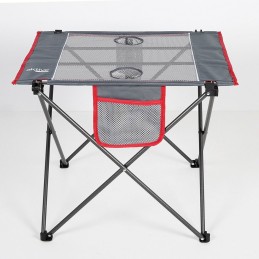 Mesa Dobrável Aktive Camping Cinzento 62 x 50 x 50 cm (2 Unidades)