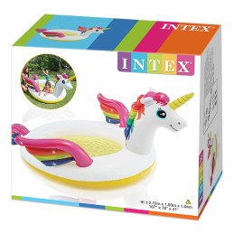 Piscina Insuflável para Crianças Intex Unicórnio 151 L 27,2 x 10,4 x 19,3 cm (4 Unidades)