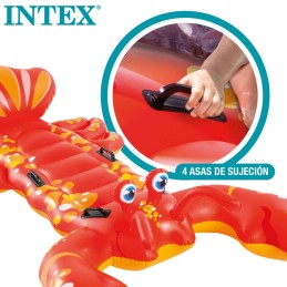 Figura Insuflável para Piscina Intex Lagosta 137 x 50 x 213 cm (6 Unidades)