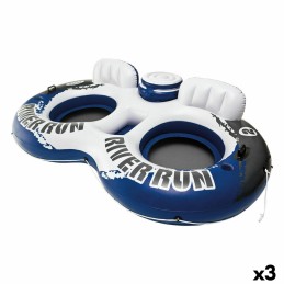 Roda Insuflável Intex River Run 2 243 x 51 x 157 cm Azul Branco (3 Unidades)