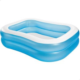 Piscina Insuflável Intex Azul Branco Azul/Branco 540 L 203 x 48 x 152 cm (3 Unidades)