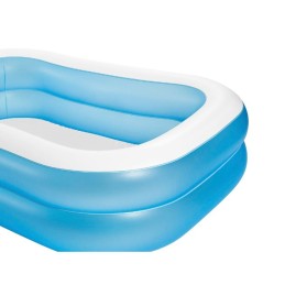 Piscina Insuflável Intex Azul Branco Azul/Branco 540 L 203 x 48 x 152 cm (3 Unidades)