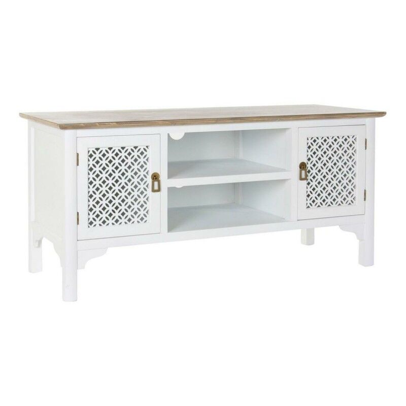 DKD Home Decor|Móvel de TV DKD Home Decor 8424001812066 Branco Multicolor Marrom claro Abeto 120 x 45 x 58 cm DKD Home Decor|Móvel de TV DKD Home Decor 8424001812066 Branco Multicolor Marrom claro Abeto 120 x 45 x 58 cm