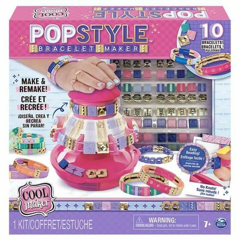 Spin Master|Kit Criação de Pulseiras Spin Master 6067289 Plástico Spin Master|Kit Criação de Pulseiras Spin Master 6067289 Plástico