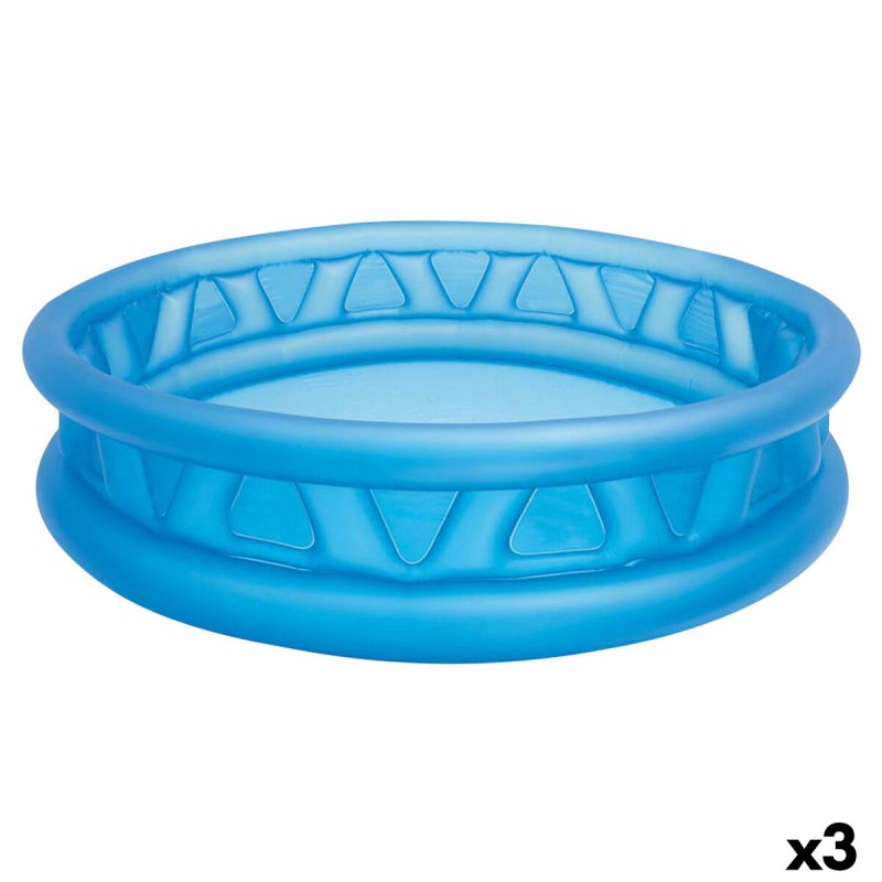 Piscina Insuflável para Crianças Intex Azul Redonda 790 L 188 x 46 x 188 cm (3 Unidades)