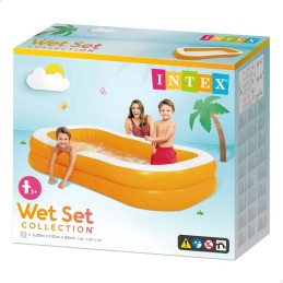 Piscina Insuflável Intex Mandarin Laranja 600 L 229 x 48 x 152 cm (3 Unidades)