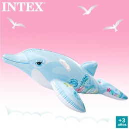 Figura Insuflável para Piscina Intex Golfinho 175 x 38 x 66 cm (6 Unidades)