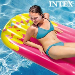 Colchão Insuflável Intex Gelado Cor de Rosa 76 x 20 x 191 cm (6 Unidades)