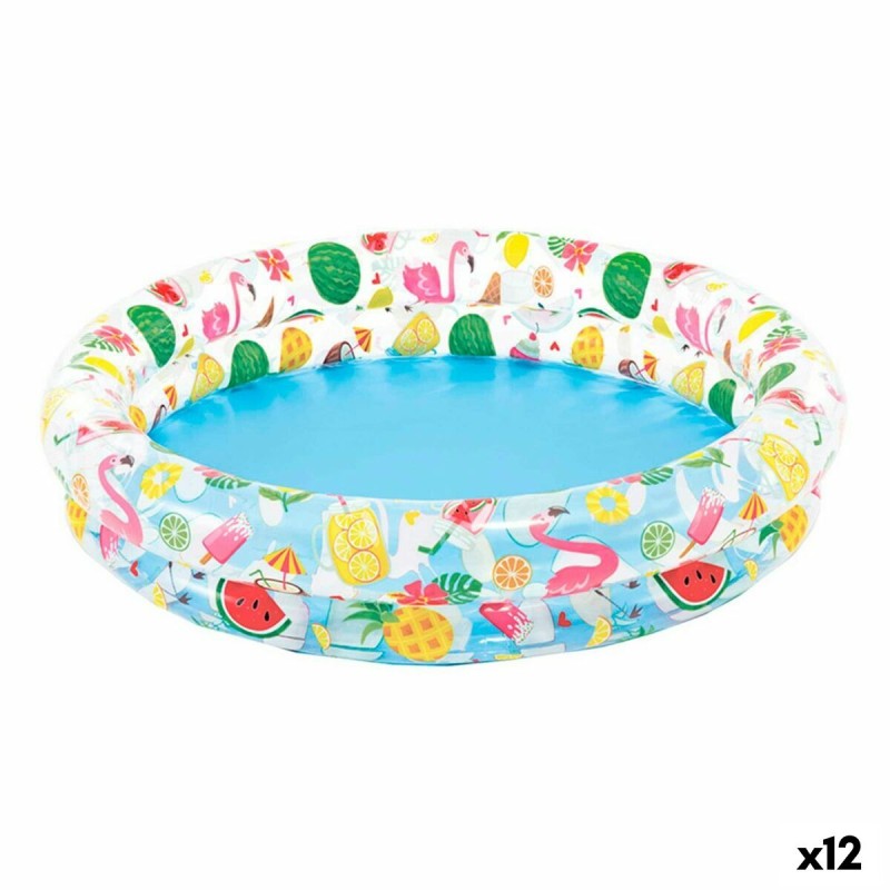 Piscina Insuflável para Crianças Intex Tropical Aros 150 l 122 x 25 cm (12 Unidades)