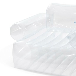 Cadeirão de piscina insuflável Intex Transparente 109 x 79 x 107 cm (4 Unidades)